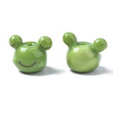 Bumpy Lampwork Frog Dog Beads Strand for Jewelry Making