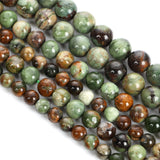 6/8/10mm Green Opal Round Beads for Jewelry Making