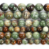 6/8/10mm Green Opal Round Beads for Jewelry Making