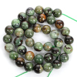 6/8/10mm Green Opal Round Beads for Jewelry Making