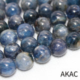 10-10.8mm Kyanite Loose Beads Set for DIY Making