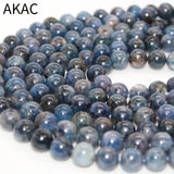 10-10.8mm Kyanite Loose Beads Set for DIY Making