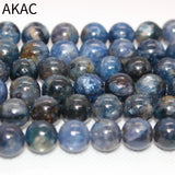10-10.8mm Kyanite Loose Beads Set for DIY Making