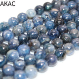 10-10.8mm Kyanite Loose Beads Set for DIY Making