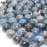 10-10.8mm Kyanite Loose Beads Set for DIY Making