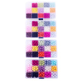 Mixed Size ABS Pearl Beads for Jewelry Making