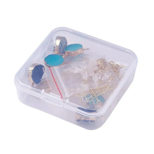 DIY Earring Making Kit with Druzy Resin Pendants and Charms