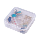 DIY Earring Making Kit with Druzy Resin Pendants and Charms