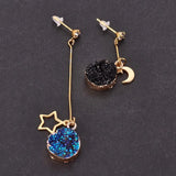 DIY Earring Making Kit with Druzy Resin Pendants and Charms