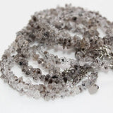 Herkimer Diamond Chain Bracelet Natural Beads 16cm Randomly Sent