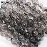 8-10mm A++ Natural Rutilated Quartz Bracelet Rutile Quartz