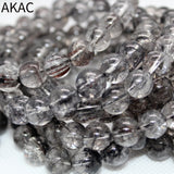 8-10mm A++ Natural Rutilated Quartz Bracelet Rutile Quartz