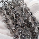 8-10mm A++ Natural Rutilated Quartz Bracelet Rutile Quartz