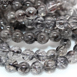 8-10mm A++ Natural Rutilated Quartz Bracelet Rutile Quartz