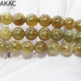 Green Garnet Beads Bracelet 8mm A+ Natural 22-23 Beads