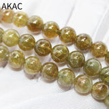 Green Garnet Beads Bracelet 8mm A+ Natural 22-23 Beads