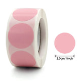 Hot Pink Heart Labels Stickers for Cards & Envelopes