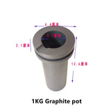 High Pure Graphite Crucible Cup for Jeweler Jewelry Melting Tool