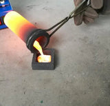 High Pure Graphite Crucible Cup Metal Melting Silver Scrap