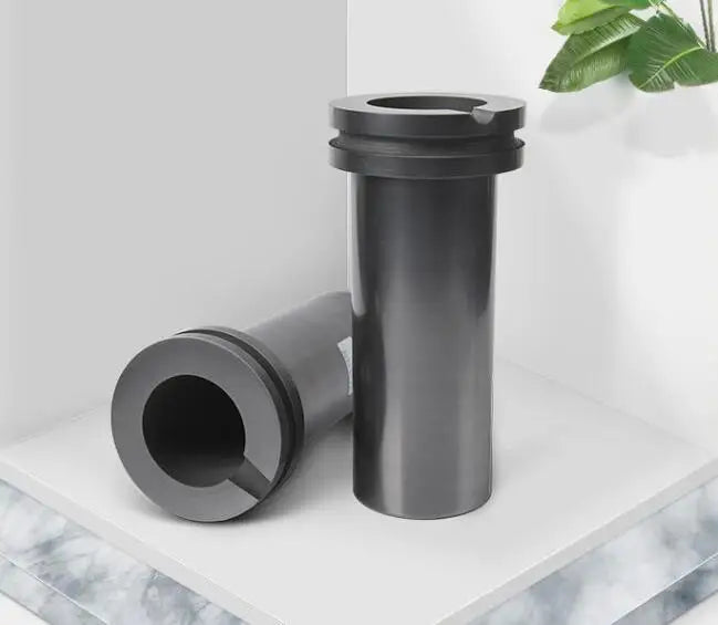High Pure Graphite Crucible Cup Metal Melting Silver Scrap