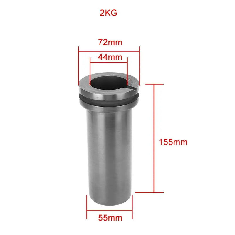 High Pure Melting Graphite Crucible Cup for Metal Melting