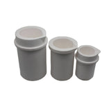 1kg Platinum Casting Crucible Quartz Silica Melting Crucible Pot for Silver