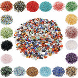 1lb Natural Crystal Quartz Irregular Tumbled Chips Stone for Decoration