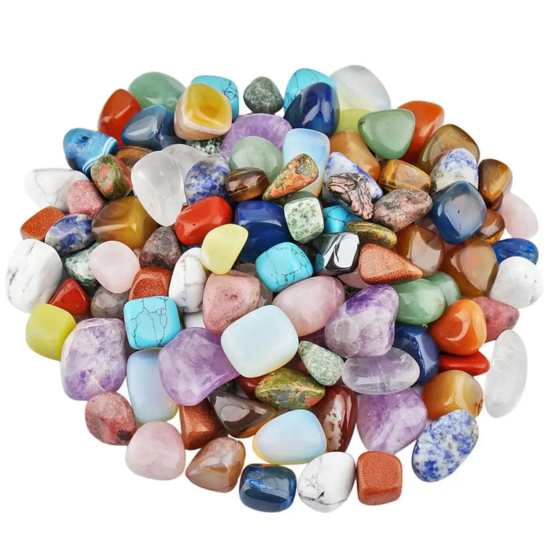 1lb Tumbled Stones Polished Crystals for Chakra Balancing