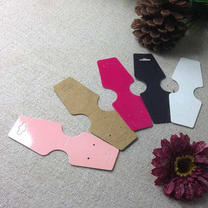 100 pcs Necklace Card 4.5*12cm Jewelry Display Tag Card