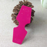 100 pcs Necklace Card 4.5*12cm Jewelry Display Tag Card