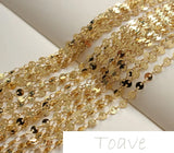 100-Round Circle Chain Accessory for Bracelet Necklace