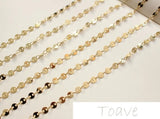100-Round Circle Chain Accessory for Bracelet Necklace