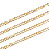 Plated Stainless Steel 6mm Double Chain Link Chains for Necklaces