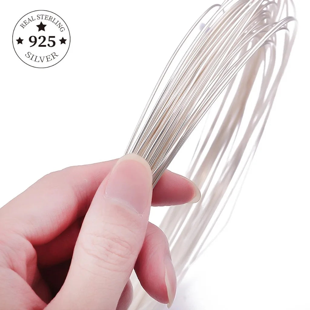 925 Sterling Silver Wire for DIY Bracelet Necklace