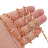 Stainless Steel Chain Bracelet Necklace Link Chains DIY Jewelry Making