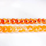 Wave Chain Pendant Necklace Bracelet Charms Jewelry DIY KP3305