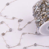 Natural Stone Pearl Beads Chains DIY Jewelry Making Necklace Findings