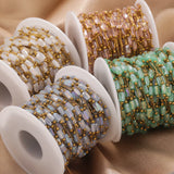Stainless Steel Crystal Chains for DIY Necklace Bracelet