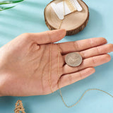 Brass Oval Paperclip Chains & Square Velvet Bags for DIY Bracelet Making