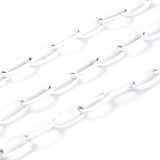 Colorful Metal Chain Links for DIY Jewelry Making 10x5x1mm