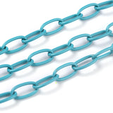 Colorful Metal Chain Links for DIY Jewelry Making 10x5x1mm