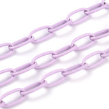 Colorful Metal Chain Links for DIY Jewelry Making 10x5x1mm