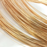 14K Square Wire DIY Hand Jewelry Hair Accessories Bulk Copper Wire 1m