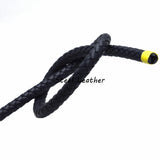 1m/lot 8mm Navy Round Leather Cord DIY Jewelry Making