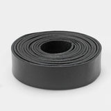1m 20mm Light Brown Flat Leather Cord for Jewelry Making