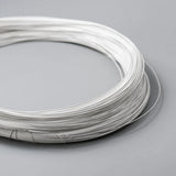 925 Sterling Silver Beading Stringing Wire Jewelry Thread 0.3-1mm