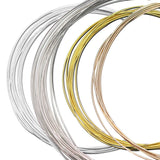 925 Sterling Silver Beading Stringing Wire Jewelry Thread 0.3-1mm