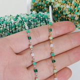 1m Bohemian Bead Necklace Choker KC Chain DIY Women Components