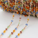 Bohemian Colorful KC Bead Chain Choker Necklace Women Charm Party Jewelry DIY