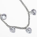 1m Crystal Beaded Chain Glass Beads Necklace Bracelet DIY Supplies